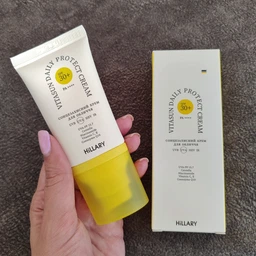 Солнцезащитный крем SPF 30+ Hillary VitaSun Daily Protect Cream, 40 мл СПФ HI-08-400 фото от покупателей 7