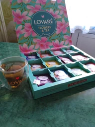 Подарочная коллекция чая Lovare Flowers & Tea 12 видов по 5шт фото от покупателей 5