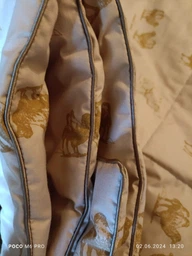 Одеяло шерстяное MirSon Gold Camel Hand Made 173 лето 140x205 см (2200000460691) фото от покупателей 2