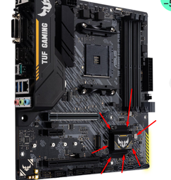 Материнская плата ASUS TUF GAMING B450M-PLUS II фото от покупателей 2