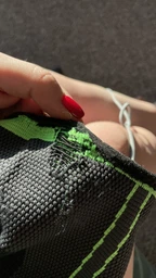 Бандаж колінного суглоба Knee Support спортивний наколінник 100 г Grey (901KSBNDJ) CLS55 фото від покупців 3