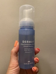 Гель-пенка для умывания Derma E ультраувлажняющая с гиалуроновой кислотой, экстрактом снежного гриба и щелочной водой 157 мл (D0457)