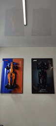 Арт Держатель Рамка на Стену 80x50 см. для фирменного конструктора Technic Mercedes-AMG F1 W14 E Performance (42171) Type-A фото от покупателей 11