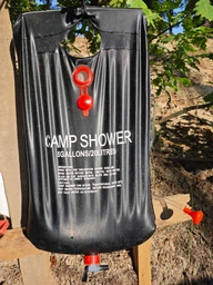 Душ портативний Camp shower кемпінговий 20Л чорний фото від покупців 1
