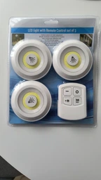 Комплект LED-светильников с пультом и таймером LED light with Remote Control Set (3 светильника)