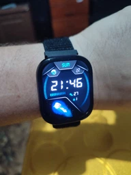 Ремінець 22мм нейлоновий липучка для Xiaomi Amazfit Stratos 3 | GTR 47 | GTR 2 | GTR 3/Pro Червоний BeWatch (1021302) фото від покупців 3