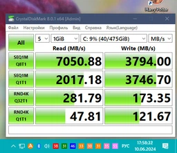 SSD 512Gb HP FX900 Pro M.2 PCIe 4.0 x4 NVMe 1.4 2280 TLC 3D V-NAND, Retail фото от покупателей 5