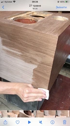 Шпон файн-лайн Classic Veneer Орех Каналето Тангентал 2800x640 мм (ORCF 61) фото от покупателей 2