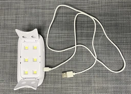 Гибридная лампа для маникюра и педикюра от USB LЕD+UV SUN mіnі для наращивания ногтей гель лака,&nbsp;6W, Розовая