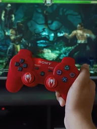 Силіконові накладки на стіки Spider-Man для Sony DualShock PS4 / DualSense PS5 (Чорні, 2шт.) [376412091] фото від покупців 8