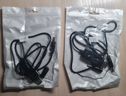 Кабель для роутера від USB 5V на DC 9V або 12V (перемикач) | "Wi-Fi без світла" від Повербанка (і для для інших пристроїв з живленням DC, 5.5x2.1mm / 3.5x1.35mm) | адаптер/перехідник фото від покупців 3