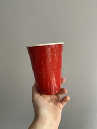 Стаканы HUHTAMAKI Red Cup пластиковые 400 мл 20 шт красные фото от покупателей 1