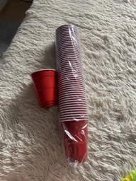 Стаканы HUHTAMAKI Red Cup пластиковые 400 мл 20 шт красные