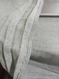 Скатертина лляна "Льон" 1.5м х 1.1м (кухонний стіл) фото от покупателей 1