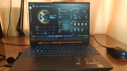 Ноутбук ASUS TUF Gaming A15 FA507NU-LP131 (90NR0EB8-M00EK0) Jaeger Gray / 15.6" IPS Full HD 144 Гц / AMD Ryzen 5 7535HS / RAM 16 ГБ / SSD 1 ТБ / nVidia GeForce RTX 4050