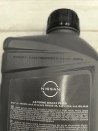 Тормозная жидкость Nissan Brake Fluid Dot-4 1 л (KE90399932) фото от покупателей 1