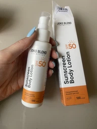 Сонцезахисний лосьйон для тіла spf 50 Joko Blend 100 мл 4823109409484 фото від покупців 9