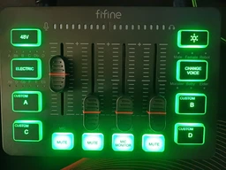 Микшерный пульт Fifine Sound Card (SC3) Black фото от покупателей 5
