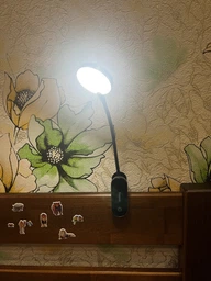 Універсальна настільна акумуляторна лампа з кліпсою Baseus Comfort Reading Mini Clip Lamp |24Hours, 4000K| (DGRAD-0G) фото від покупців 1