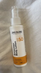 Сонцезахисний лосьйон для тіла spf 50 Joko Blend 100 мл 4823109409484 фото від покупців 7