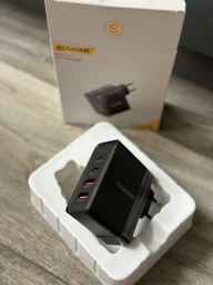 Мережевий зарядний пристрій Essager GAN 100W (2 Type-C + 2 USB) фото від покупців 2