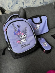 Рюкзак шкільний Kite Kuromi 38x28x16 см Бузковий (HK24-700M) фото від покупців 4