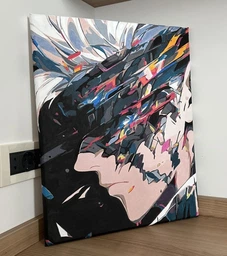 Картина по номерам Origami Магическое Сражение Сатору Годжо 40x50 см (LW30790)