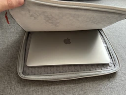 Чохол сумка для ноутбука Макбука Macbook Pro Air M 1 М2 15.4"-16" Чорний фото від покупців 2