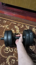 Гантель RN-Sport битумная 23 кг (BD-23) фото от покупателей 2