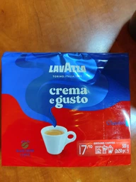 Кава мелена LAVAZZA для еспрессо машин 40% арабіка/60% робуста crema e gusto espresso 4*250г фото від покупців 12