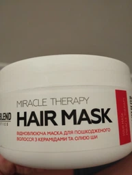 Маска відновлювальна Joko Blend Miracle Therapy для пошкодженого волосся 200 мл (4823109403857) фото від покупців 1