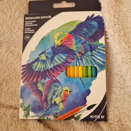 Олівці кольорові акварельні Kite Птахи 36 кольорів (K18-1052)