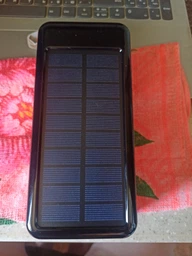 Повербанк Powerbank Voltronic KKD6W Solar 60000mAh Black, сонячна підзарядка фото від покупців 4