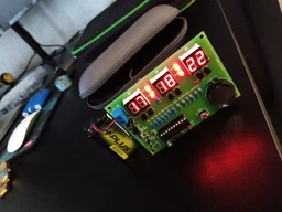 Часы электронные AT89C2051 DIY набор для самостоятельной сборки, радиоконструктор арт.100539-3