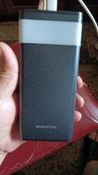 Повербанк 30000mAh BOROFONE BJ18A з ліхтарем та дисплеєм |2USB/Type-C, 2A| Чорний фото від покупців 5