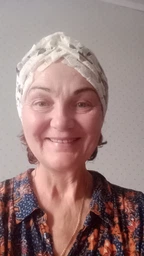 Тюрбан женский кружевной восточный D.Hats молочного цвета