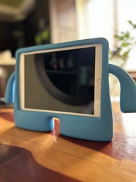 Протиударний дитячий чохол STR EVA для iPad New 2017 (9.7 дюймів), чоловічок з ручками Orange