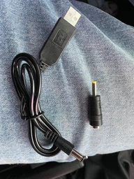 Кабель адапер-переходник USB/DC 4*1.7 мм 12V 1 Ампер, Кабель питания роутера от павербанка и USB