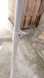 Пляжна парасолька з нахилом 200 см Umbrella Anti-UV ромашка Синій нейлон (SH779457) фото від покупців 11