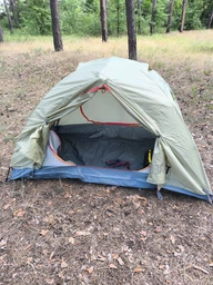 Палатка туристическая двухместная RedPoint Steady 2 + спальник Кемпинг Scout фото от покупателей 1