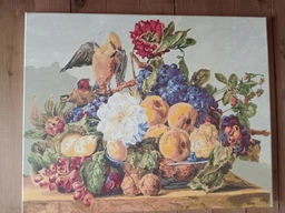 Картина за номерами. Обід омелюха ©Franz Xaver. 40х50. KHO4396. Ідейка фото від покупців 3