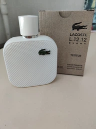 Тестер Туалетна вода для чоловіків Lacoste Eau de Lacoste L.12.12 Blanc 100 мл (737052413129) фото від покупців 3