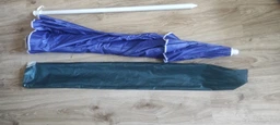 Пляжна парасолька з нахилом 200 см Umbrella Anti-UV ромашка Синій нейлон (SH779457) фото від покупців 6