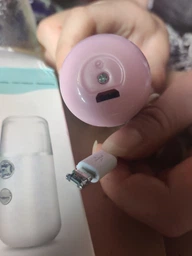 Міні розпилювач зволожувач обличчя та повітря Nano Mist від USB 30 мл Білий фото від покупців 8