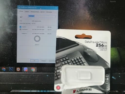 Флеш память USB Kingston DataTraveler Micro 256GB USB 3.2 Gen1 Silver (DTMC3G2/256GB) фото от покупателей 19