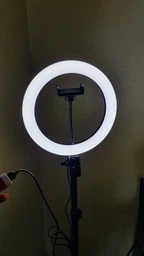Комплект блогера RZTK Light Pro Black (кільцева led лампа 26 см 10 Вт / штатив 1.67 м / мікрофон) фото від покупців 1