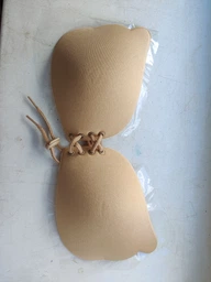 Бюстгальтер-невидимка силиконовый Fly Bra с эффектом Push-Up Beige (B) фото от покупателей 9