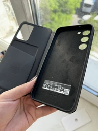 Чехол-книжка S-View Smart Wallet Case для Samsung Galaxy S23 Plus (S916) Черный фото от покупателей 3