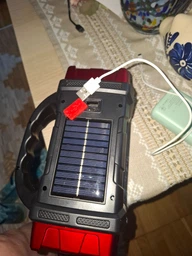 Ліхтар - світильник акумуляторний переносний світлодіодний Hurry Bolt HB-1678 38w 2400mAh, повербанк, сонячна батарея