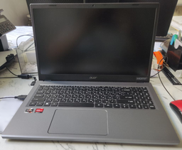 Ноутбук Acer Extensa 15 EX215-23-R2EZ (NX.EH3EU.006) Steel Gray / AMD Ryzen 5 7520U / RAM 16 ГБ / SSD 512 ГБ / Зарядка через Type C